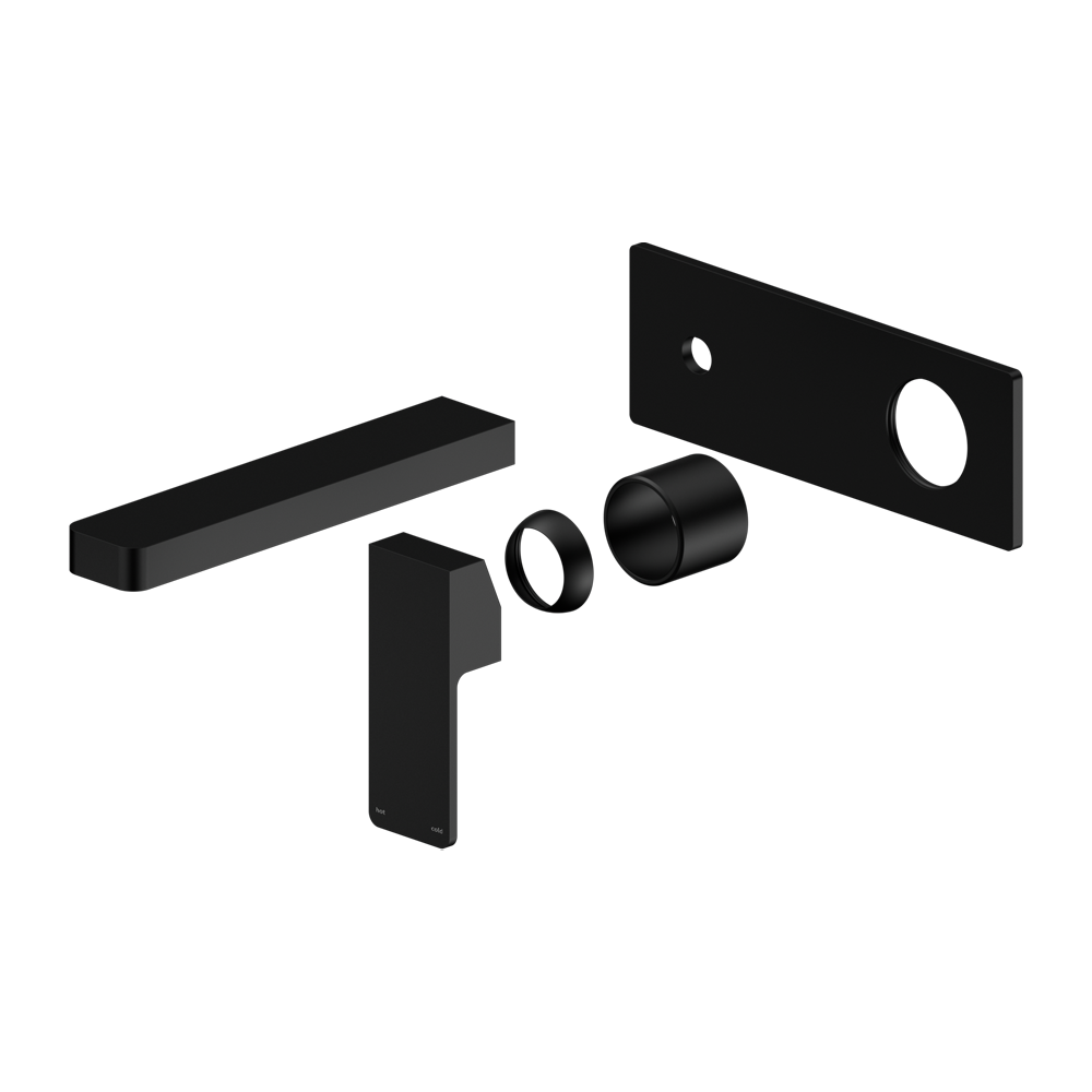 CELIA WALL BASIN/BATH MIXER TRIM KITS ONLY MATTE BLACK