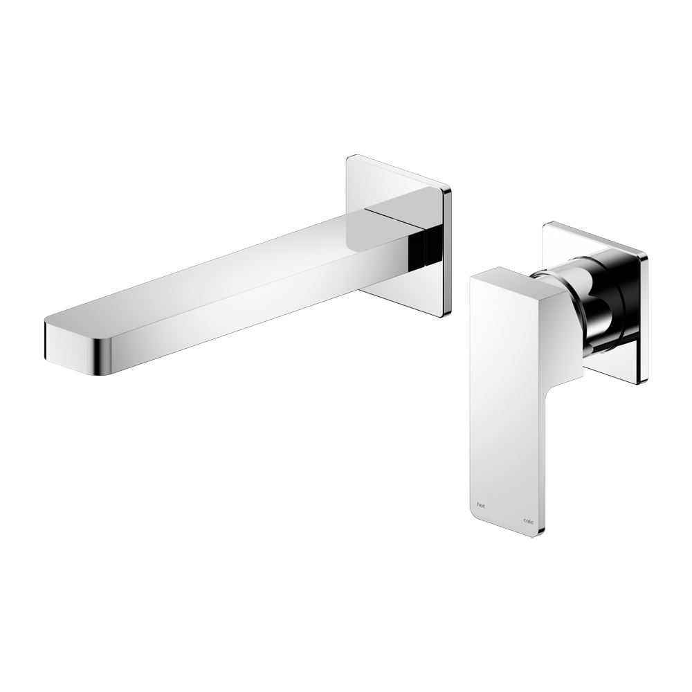 CELIA WALL BASIN/BATH MIXER SEPARATE BACK PLATE CHROME