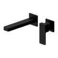 CELIA WALL BASIN/BATH MIXER SEPARATE BACK PLATE MATTE BLACK