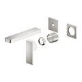 CELIA WALL BASIN/BATH MIXER SEPARATE BACK PLATE TRIM KITS ONLY BRUSHED NICKEL