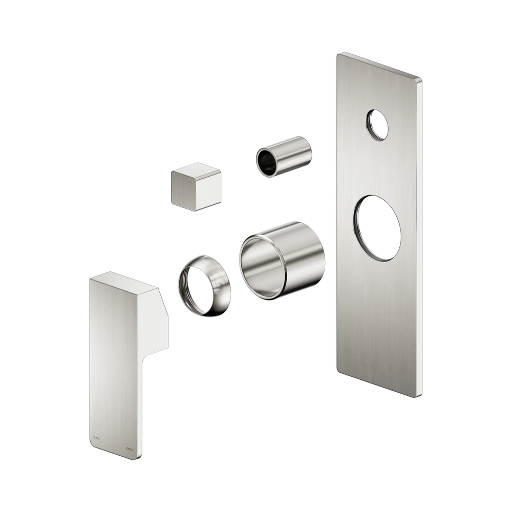 Celia Shower Mixer With Diverter Trim Kits Only - Brushed Nickel