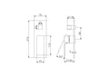 Celia Shower Mixer With Diverter Trim Kits Only - Matte Black