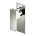 CELIA SHOWER MIXER RECTANGULAR BACKPLATE BRUSHED NICKEL