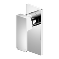 CELIA SHOWER MIXER RECTANGULAR BACKPLATE CHROME