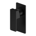 CELIA SHOWER MIXER RECTANGULAR BACKPLATE MATTE BLACK