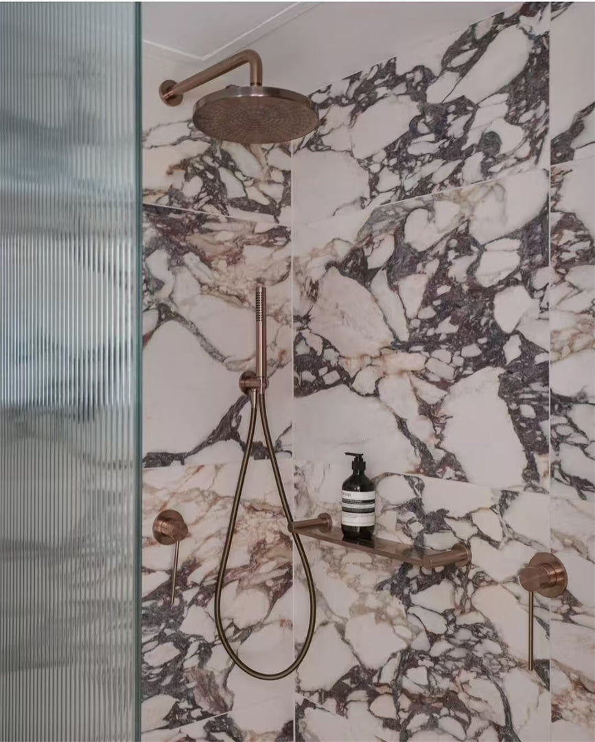 MECCA CARE SHOWER MIXER BRUSHED BRONZE