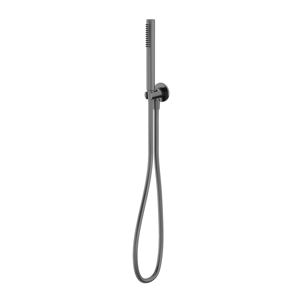 SLIM SHOWER ON BRACKET CHROME (NR307CH) GUN METAL GREY