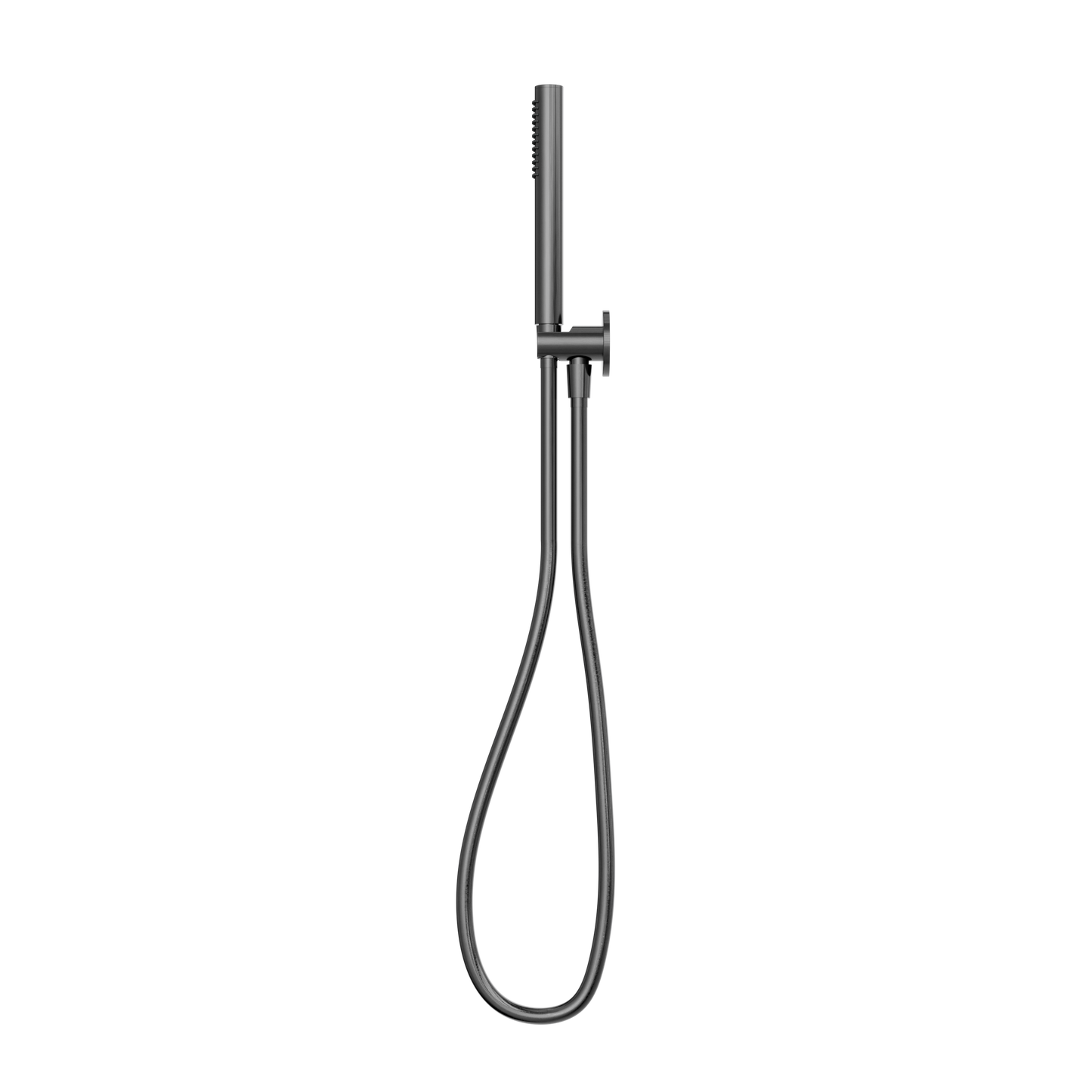 SLIM SHOWER ON BRACKET CHROME (NR307CH) GUN METAL GREY