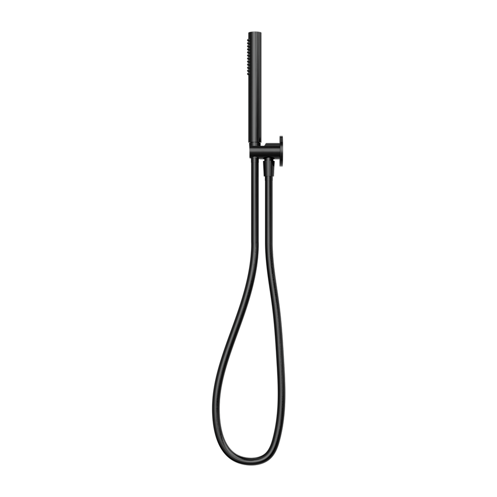 SLIM SHOWER ON BRACKET CHROME (NR307CH) MATTE BLACK