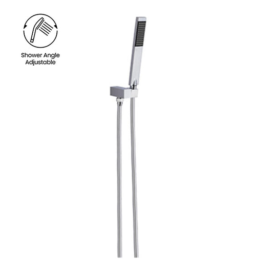 SQUARE SHOWER ON BRACKET CHROME (NR309CH) CHROME