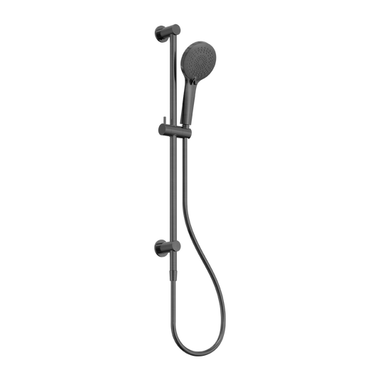 3 FUNCTION SHOWER RAIL GUN METAL