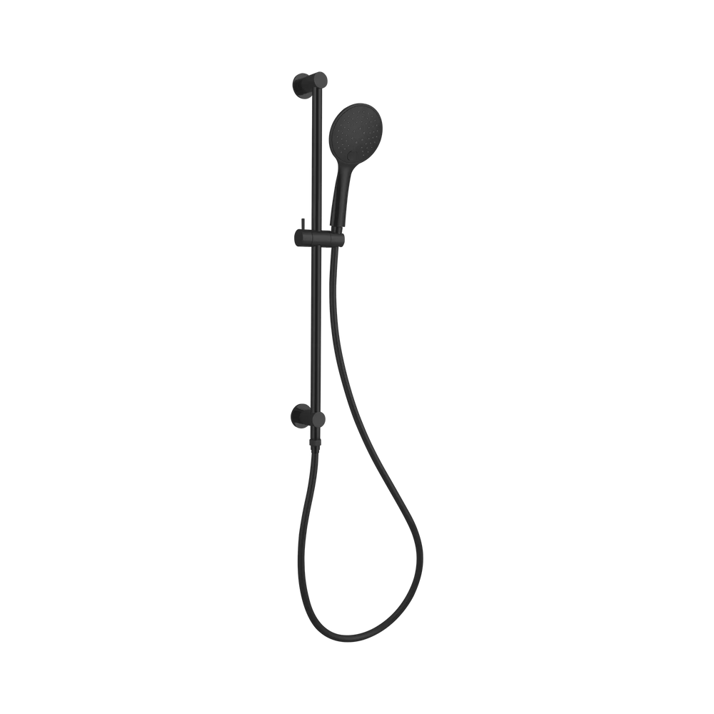 3 FUNCTION SHOWER RAIL MATTE BLACK
