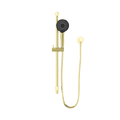 ROUND METAL PROJECT RAIL SHOWER BRUSHED GOLD