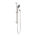 ROUND METAL PROJECT RAIL SHOWER BRUSHED NICKEL