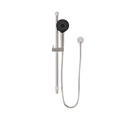 ROUND METAL PROJECT RAIL SHOWER BRUSHED NICKEL