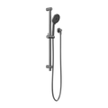 ROUND METAL PROJECT RAIL SHOWER GUN METAL