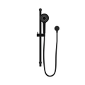 ROUND METAL PROJECT RAIL SHOWER MATTE BLACK