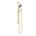 ROUND METAL PROJECT SHOWER RAIL 4 STAR RATING BRUSHED GOLD