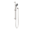 ROUND METAL PROJECT SHOWER RAIL 4 STAR RATING BRUSHED NICKEL