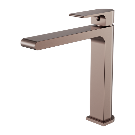 BIANCA MID TALL BASIN MIXER BRUSHED BRONZE