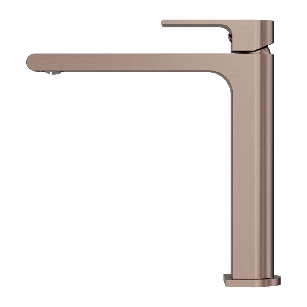BIANCA MID TALL BASIN MIXER BRUSHED BRONZE