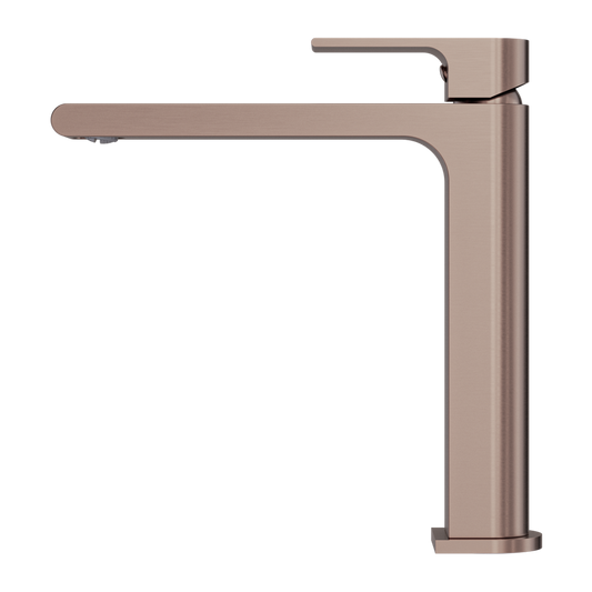 BIANCA MID TALL BASIN MIXER BRUSHED BRONZE