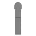 BIANCA TALL BASIN MIXER GUN METAL GREY