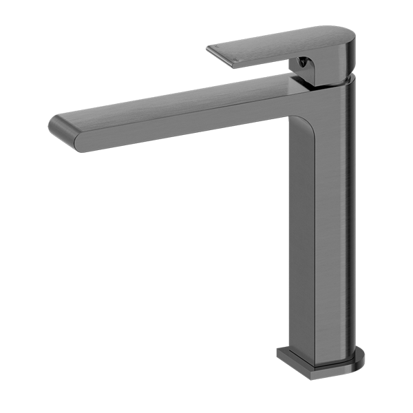 BIANCA MID TALL BASIN MIXER GUN METAL GREY