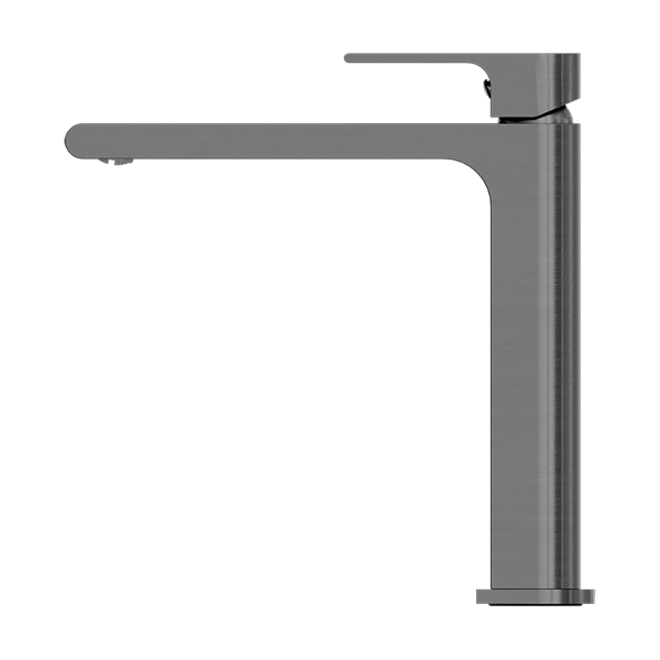 BIANCA MID TALL BASIN MIXER GUN METAL GREY
