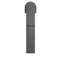 BIANCA MID TALL BASIN MIXER GUN METAL GREY