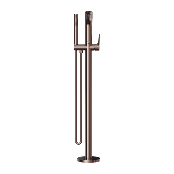 Bianca Freestanding Bath Mixer with Hand Shower Brushed Bronze
