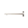 BIANCA FIXED BATH SPOUT ONLY 240MM BRUSHED NICKEL