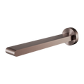 BIANCA FIXED BATH SPOUT ONLY 240MM BRUSHED BRONZE
