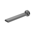 BIANCA FIXED BATH SPOUT ONLY 240MM GUN METAL