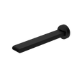 BIANCA FIXED BATH SPOUT ONLY 240MM MATTE BLACK