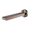BIANCA FIXED BATH SPOUT ONLY 200MM BRUSHED BRONZE