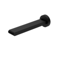 BIANCA FIXED BATH SPOUT ONLY 200MM MATTE BLACK