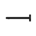 BIANCA FIXED BATH SPOUT ONLY 200MM MATTE BLACK