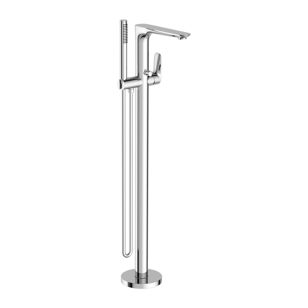 BIANCA FREESTANDING BATH MIXER WITH HAND SHOWER CHROME