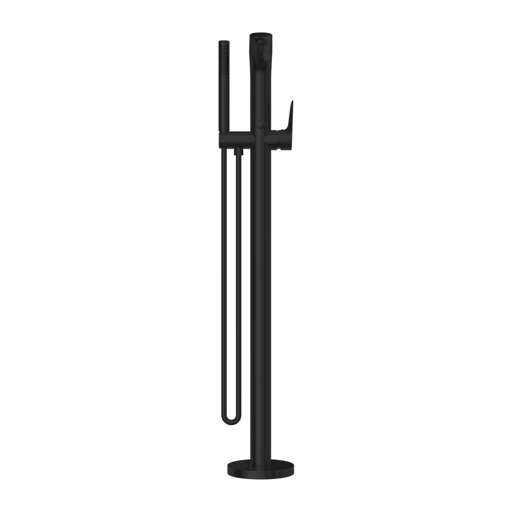 BIANCA FREESTANDING BATH MIXER WITH HAND SHOWER MATTE BLACK
