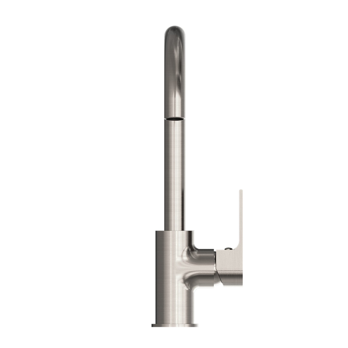 BIANCA KITCHEN MIXER GOOSENECK SPOUT BRUSHED NICKEL
