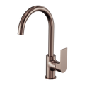 BIANCA KITCHEN MIXER GOOSENECK SPOUT BRUSHED BRONZE