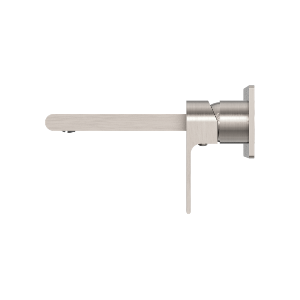 BIANCA WALL BASIN/BATH MIXER 187/230MM BRUSHED NICKEL
