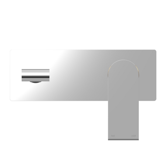 BIANCA WALL BASIN/BATH MIXER 187/230MM CHROME