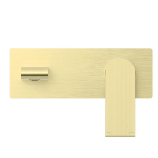 BIANCA WALL BASIN/BATH MIXER 187/230MM BRUSHED GOLD