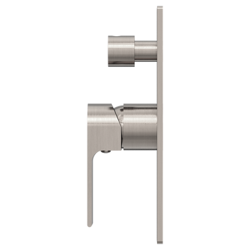 Bianca Shower Mixer With Divertor Brushed Nickel