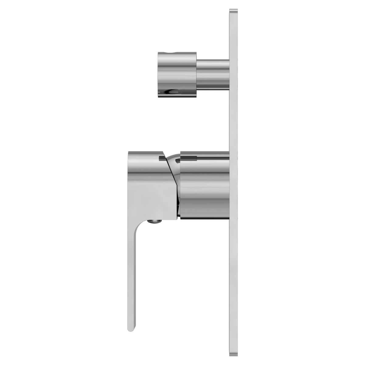Bianca Shower Mixer With Divertor Chrome — Chrome & Stainless