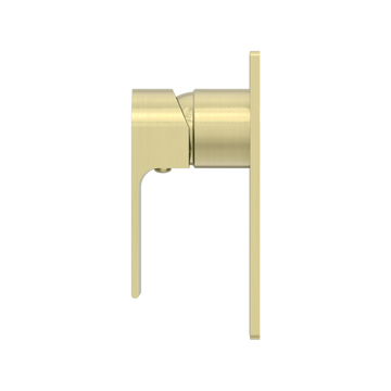 Bianca Shower Mixer Brushed Gold — Gold & Brass