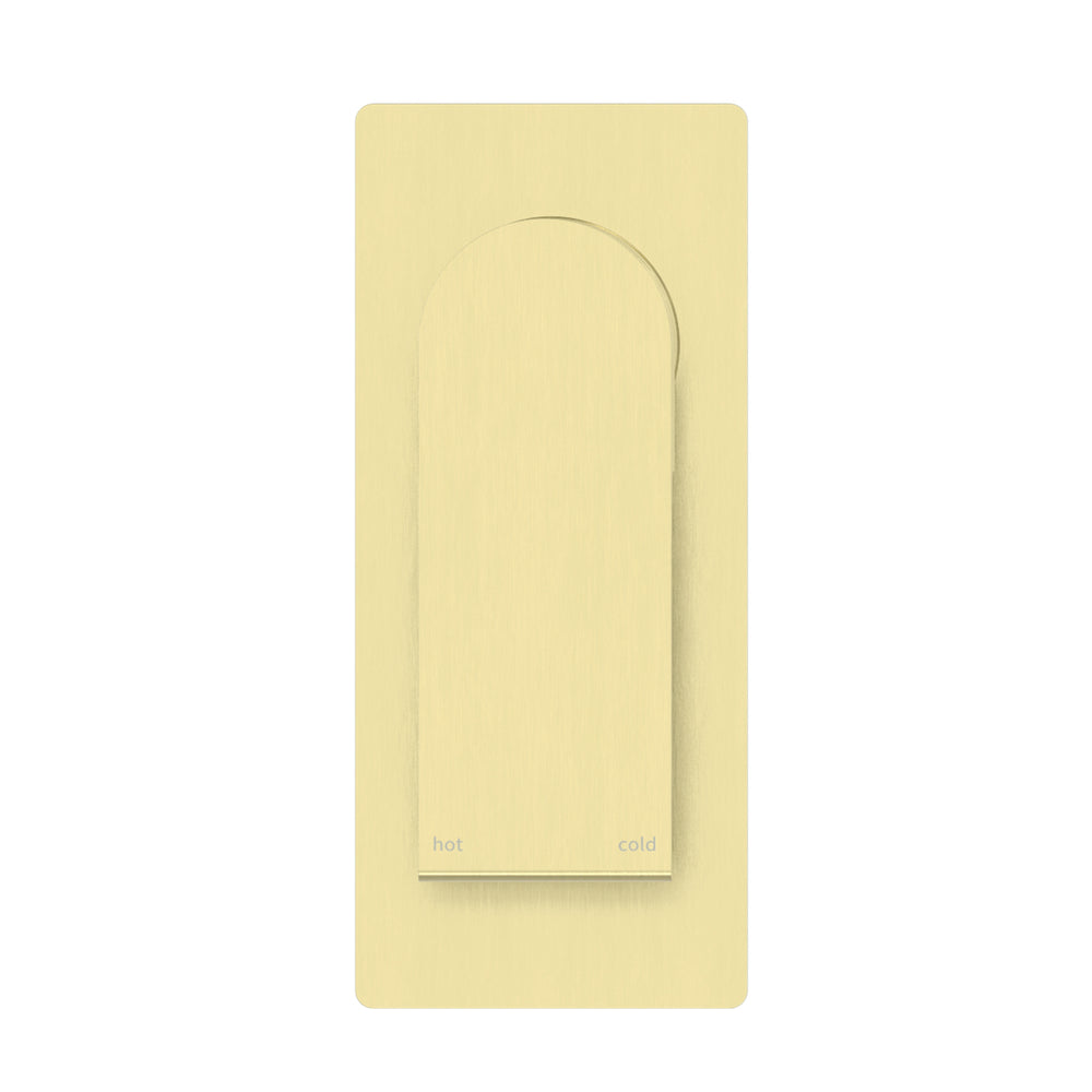 Bianca Shower Mixer Brushed Gold — Gold & Brass