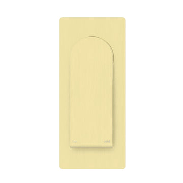 Bianca Shower Mixer Brushed Gold — Gold & Brass